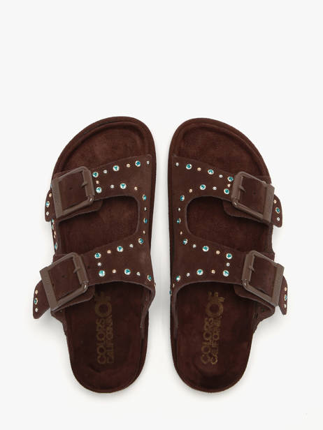 Sandalen Uit Leder Colors of california Bruin women CBIOW05N ander zicht 3